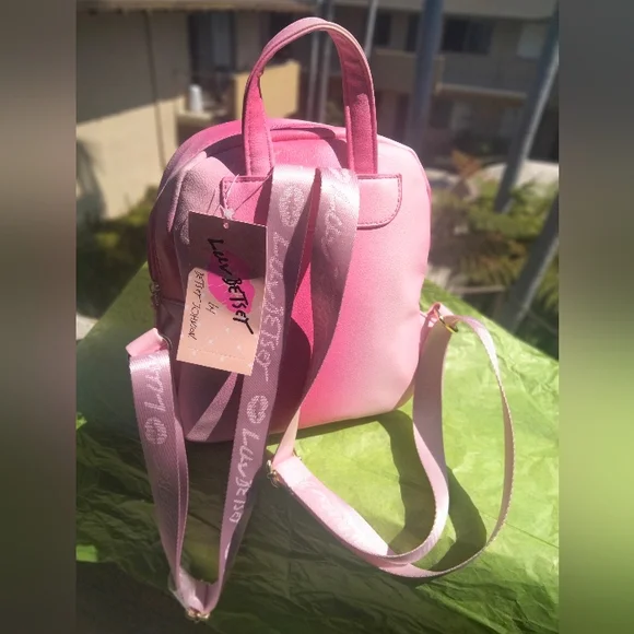 Luv Betsey by Betsey Johnson backpack in ombre pink. - Picture 16 of 16